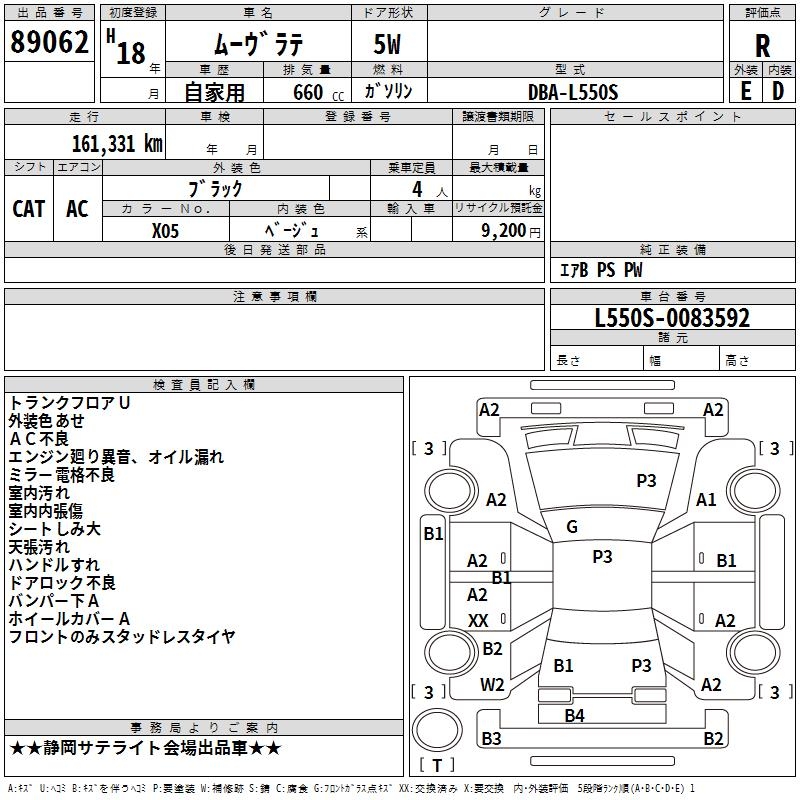 DAIHATSU MOVE LATTE