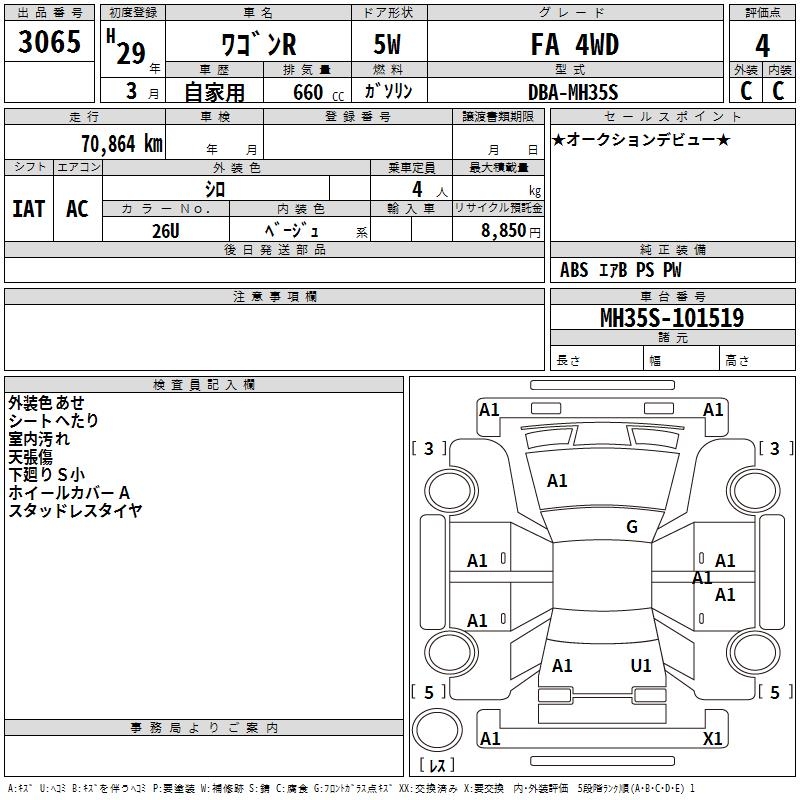 SUZUKI WAGON R