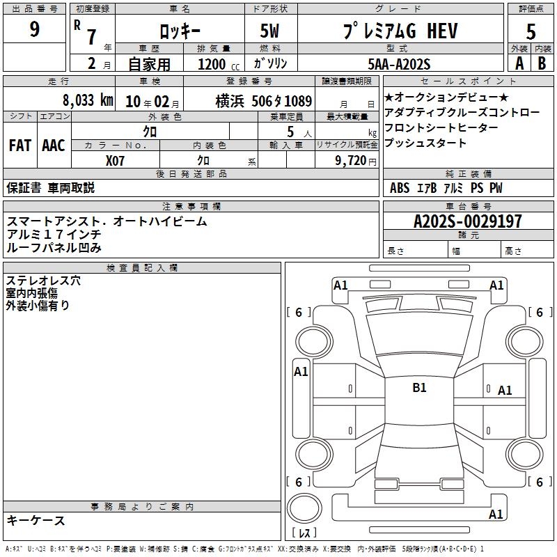 DAIHATSU ROCKY