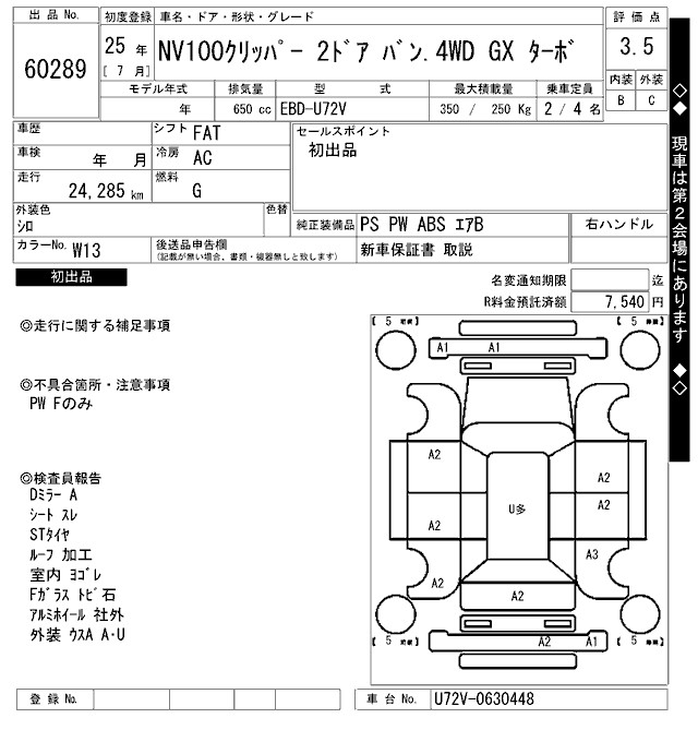 NISSAN NV100 CLIPPER