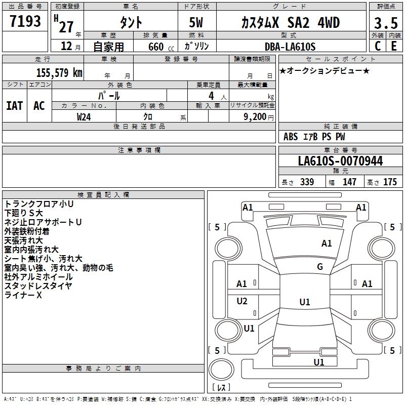 DAIHATSU TANTO