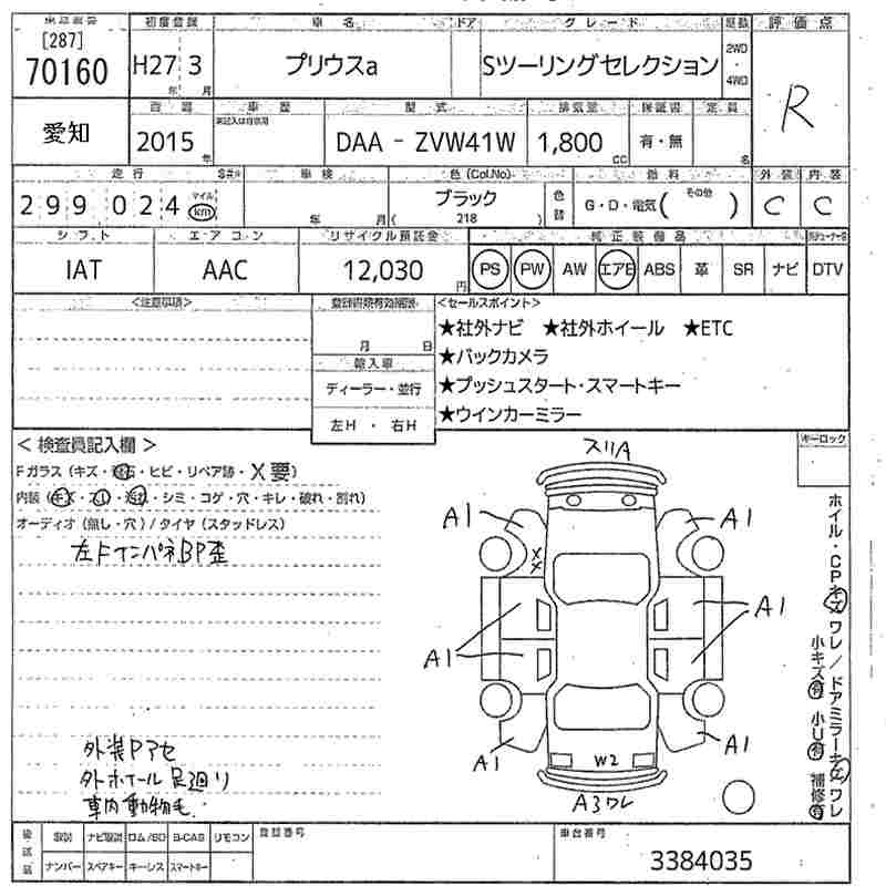 TOYOTA PRIUS ALPHA