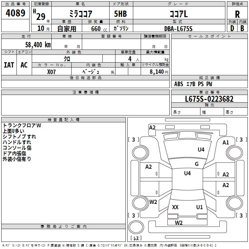 DAIHATSU MIRA COCOA