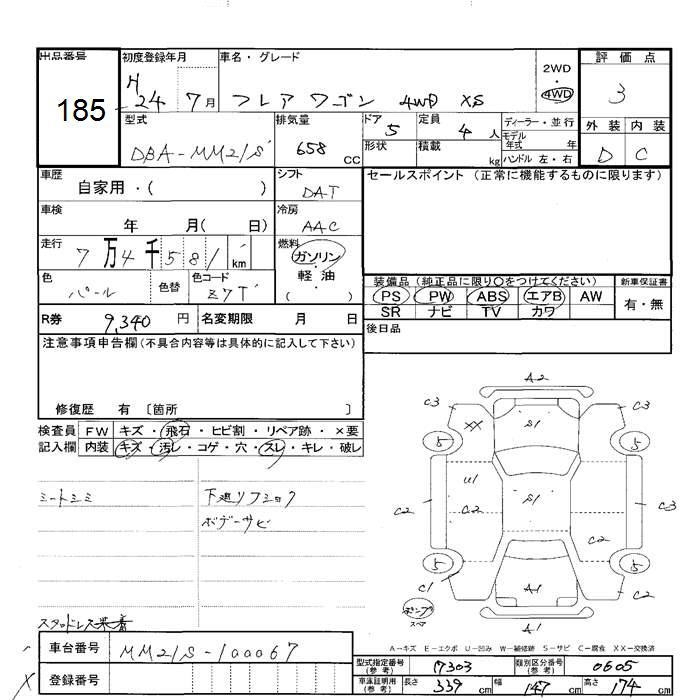 MAZDA FLAIR WAGON