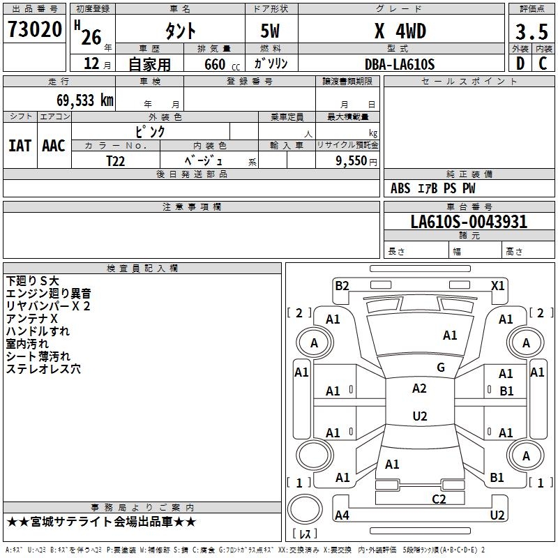 DAIHATSU TANTO