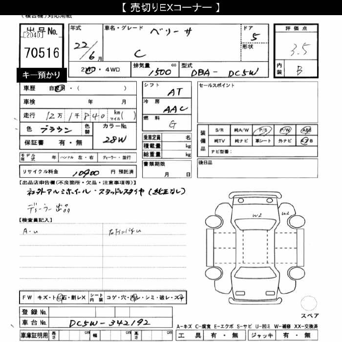 MAZDA VERISA