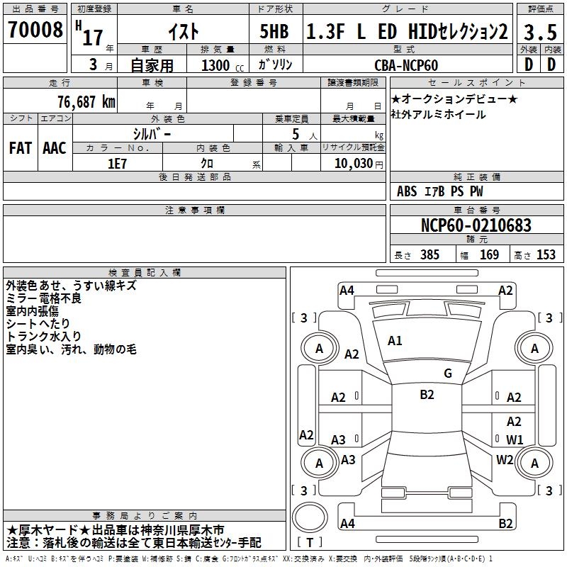 TOYOTA IST