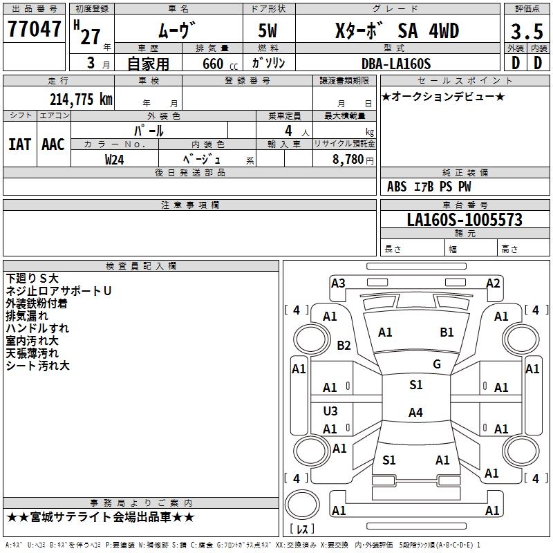 DAIHATSU MOVE
