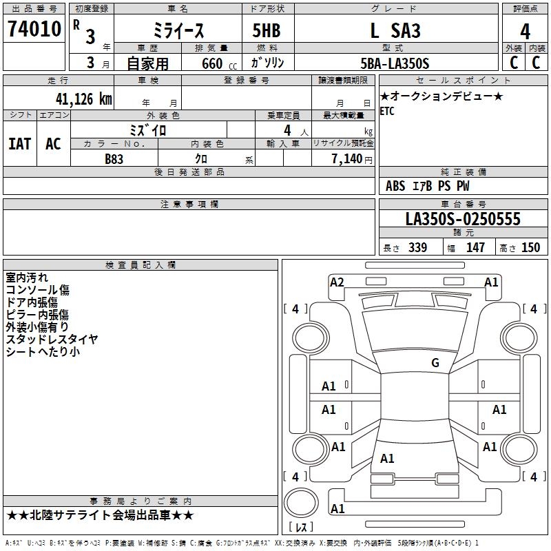 DAIHATSU MIRA E:S