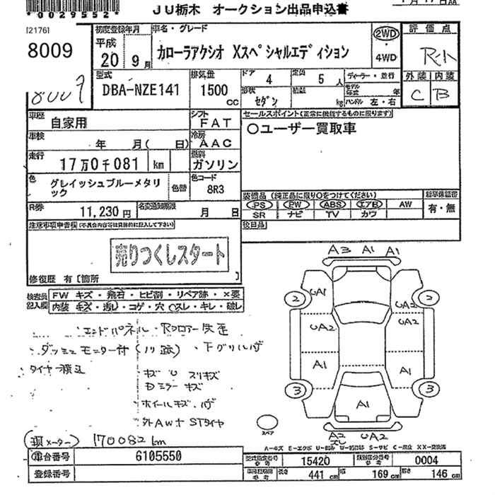 TOYOTA COROLLA AXIO