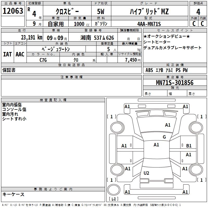 SUZUKI XBEE