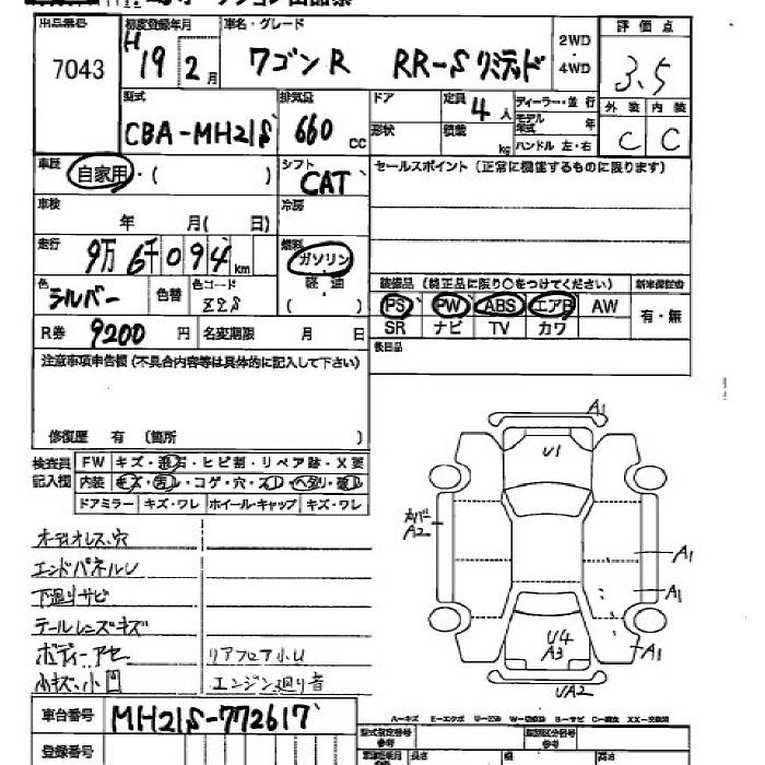 SUZUKI WAGON R