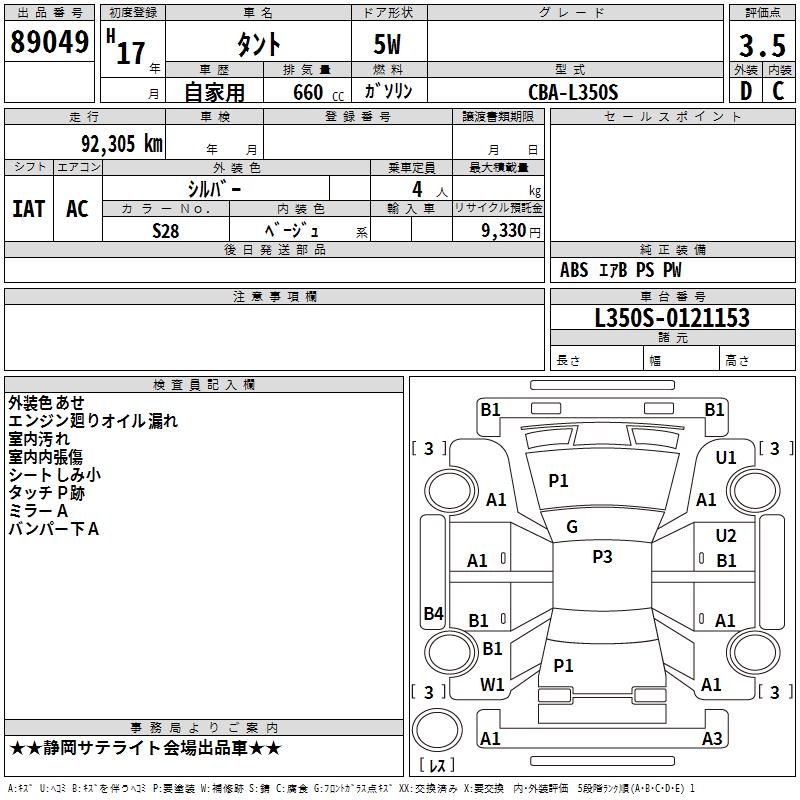 DAIHATSU TANTO