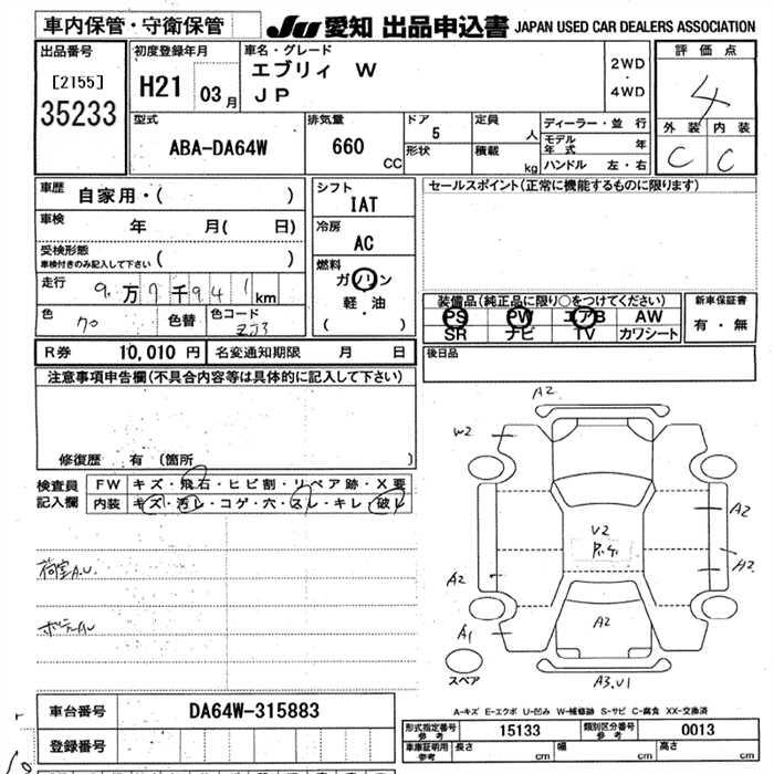 SUZUKI EVERY