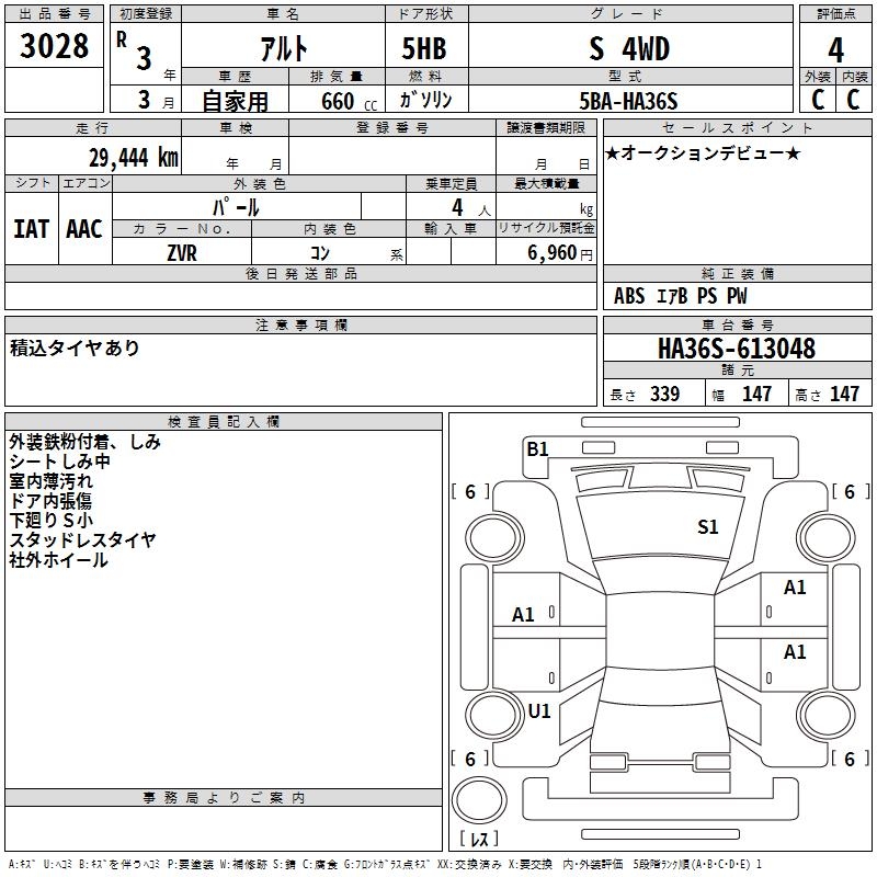SUZUKI ALTO