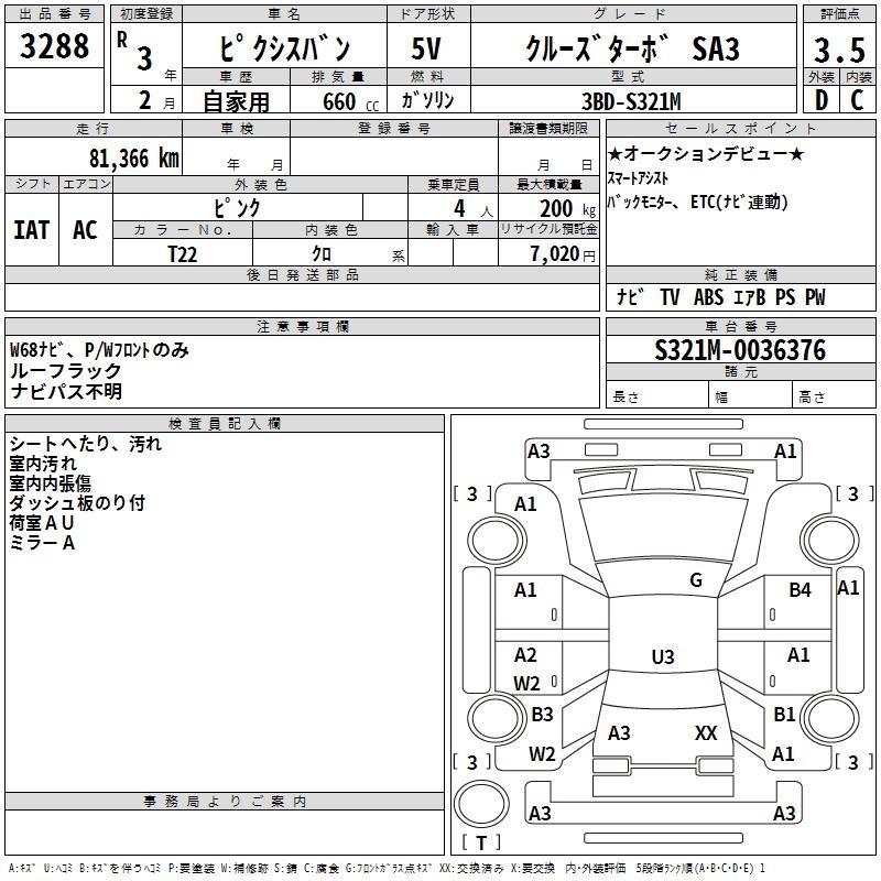 TOYOTA PIXIS VAN