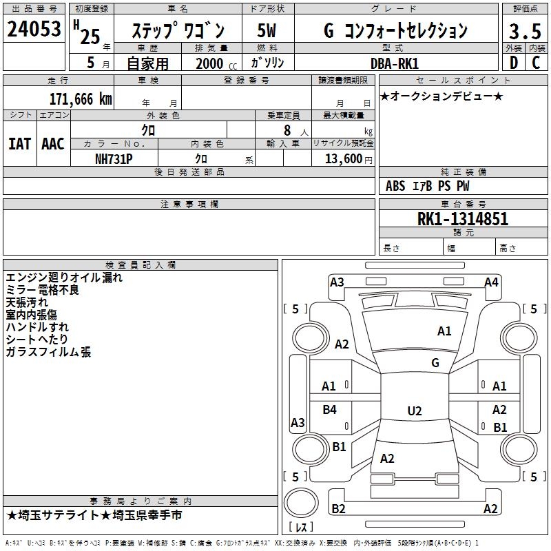 HONDA STEPWGN