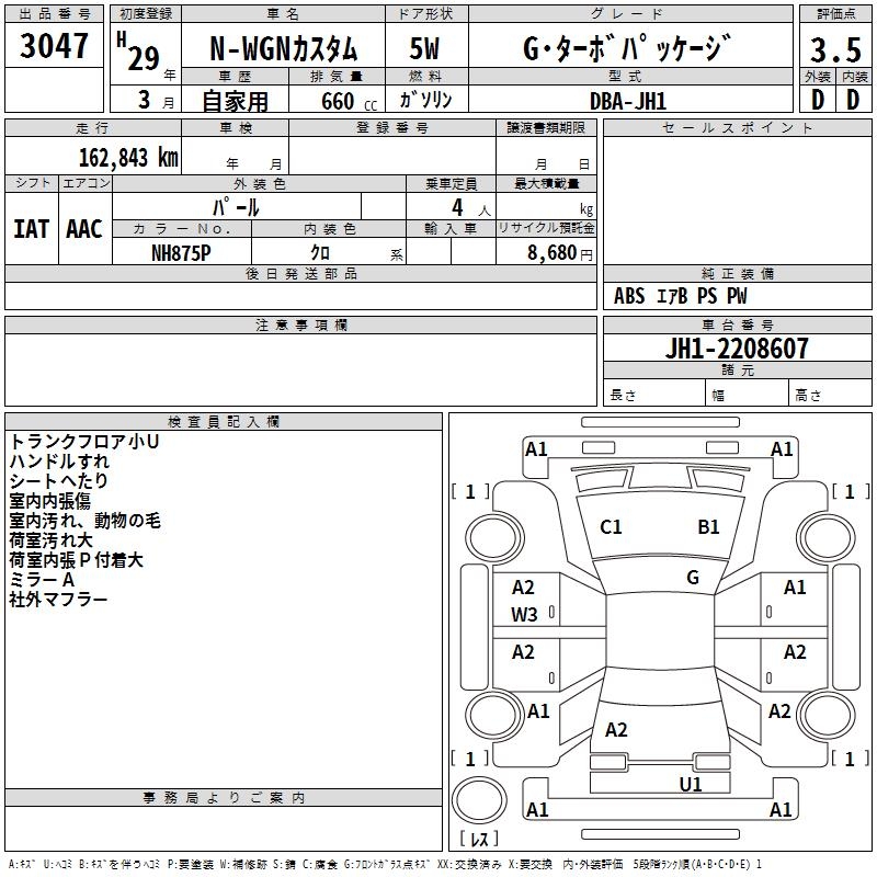 HONDA N-WGN