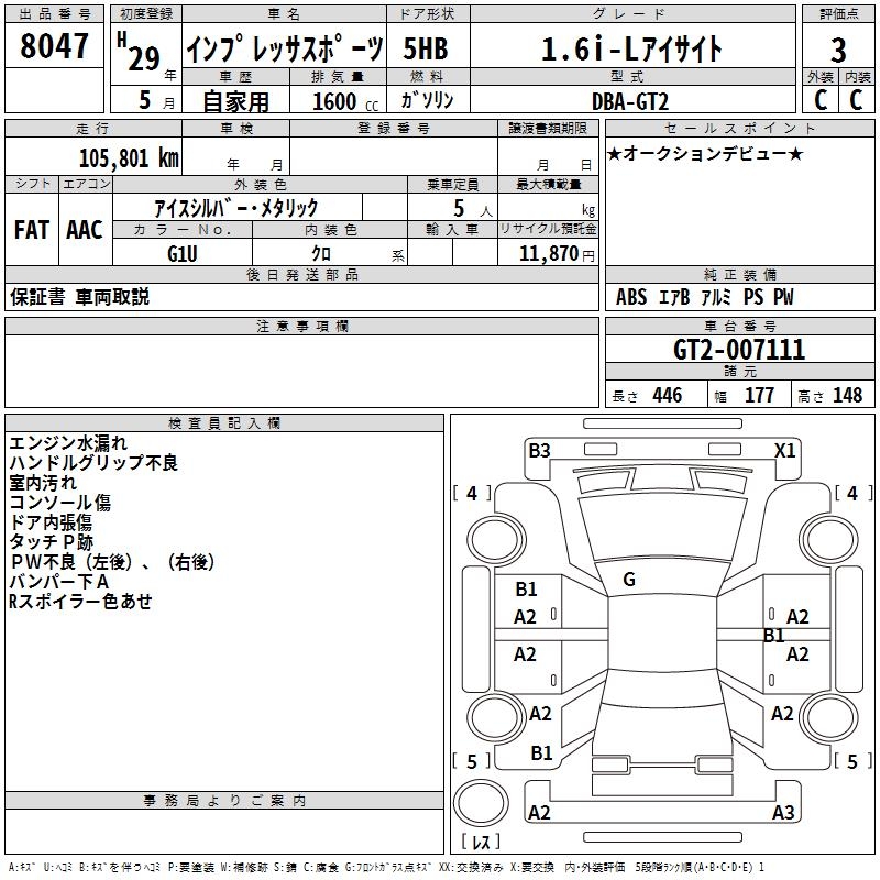 SUBARU IMPREZA