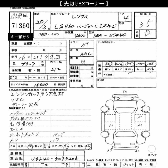 LEXUS LS460
