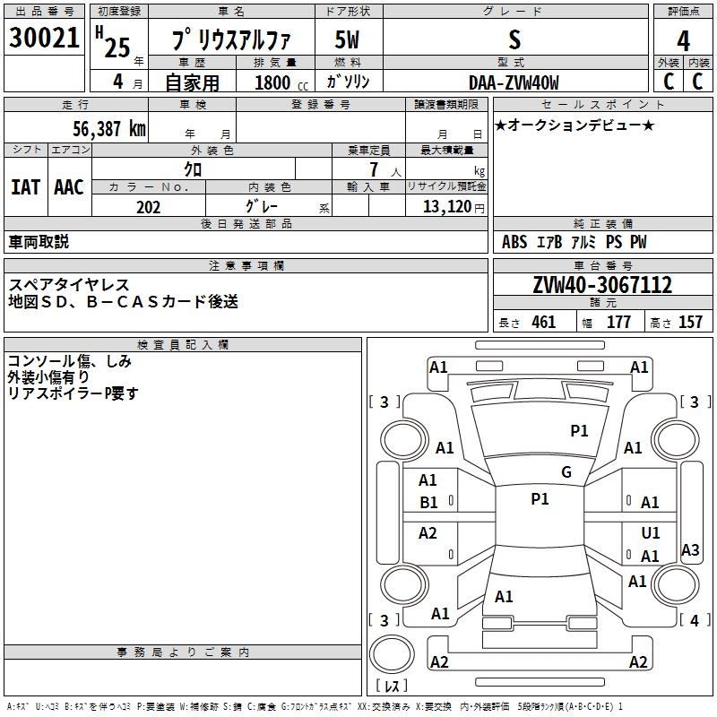 TOYOTA PRIUS ALPHA