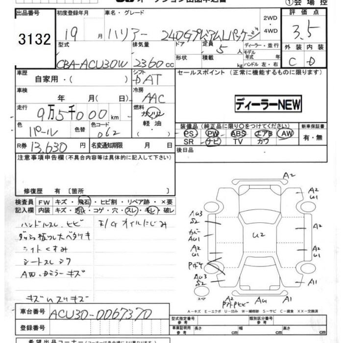 TOYOTA HARRIER