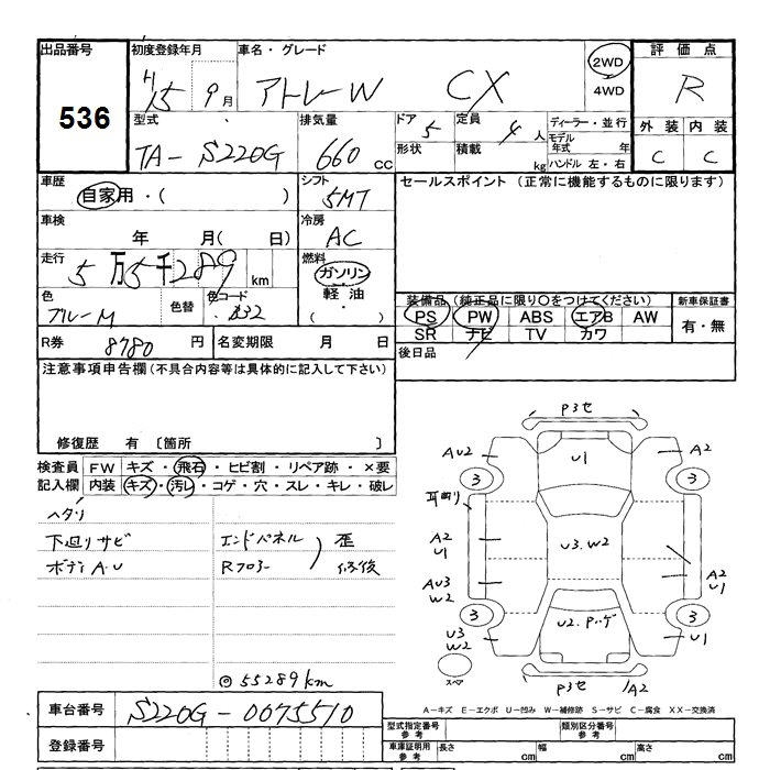 DAIHATSU ATRAI