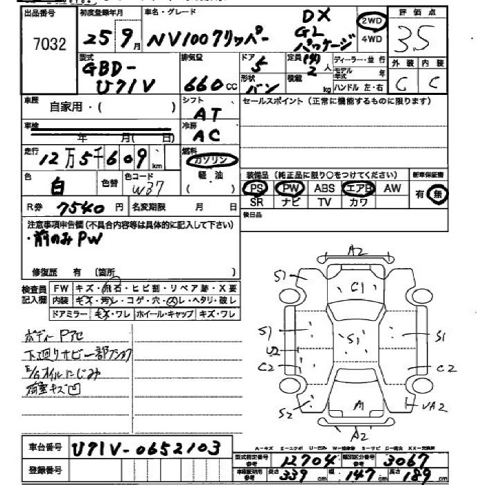 NISSAN NV100 CLIPPER