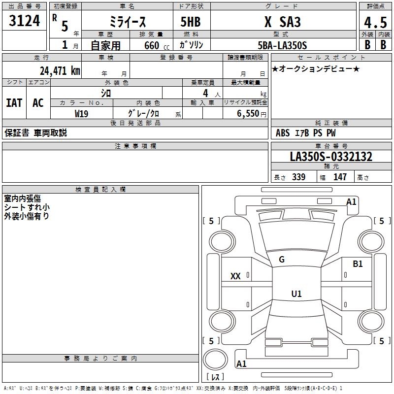 DAIHATSU MIRA E:S