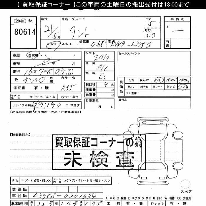 DAIHATSU TANTO