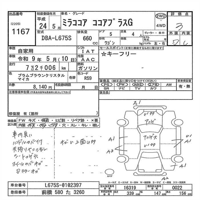 DAIHATSU MIRA COCOA