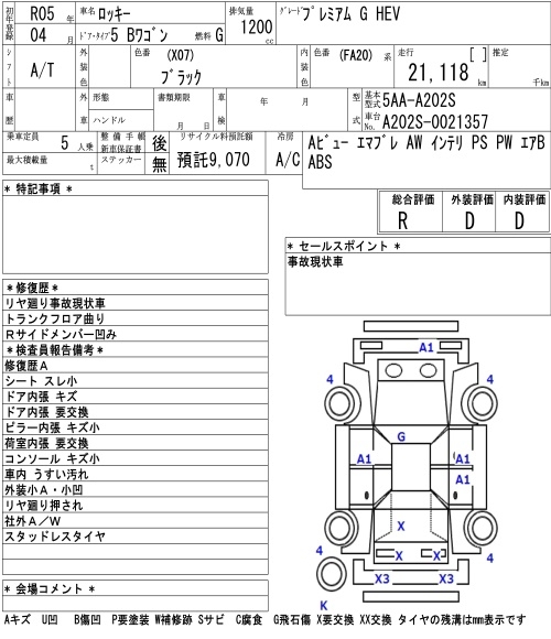DAIHATSU ROCKY