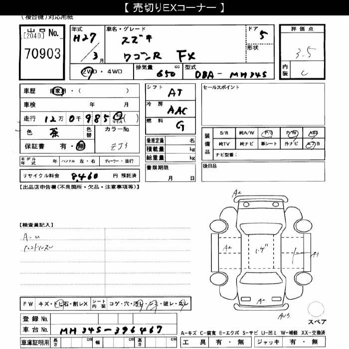 SUZUKI WAGON R