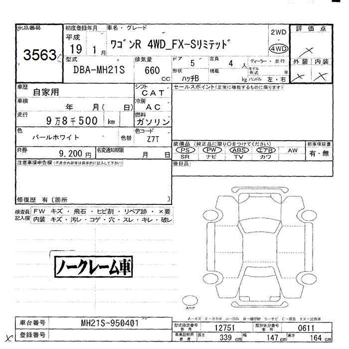 SUZUKI WAGON R