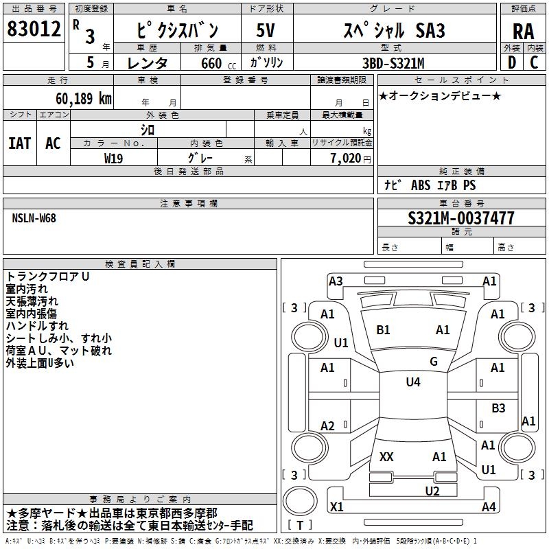 TOYOTA PIXIS VAN