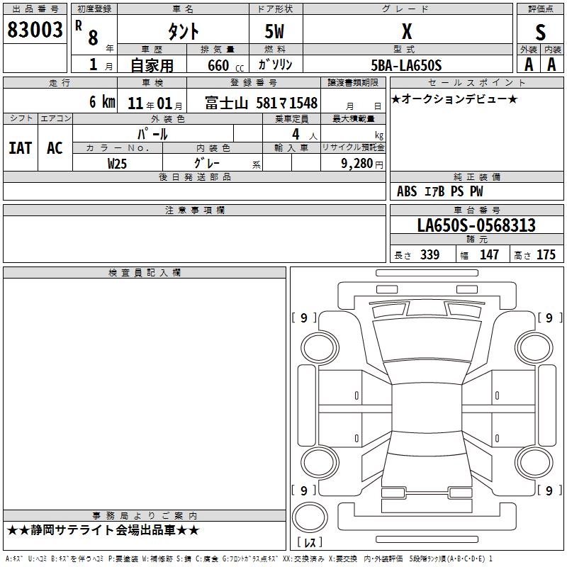 DAIHATSU TANTO