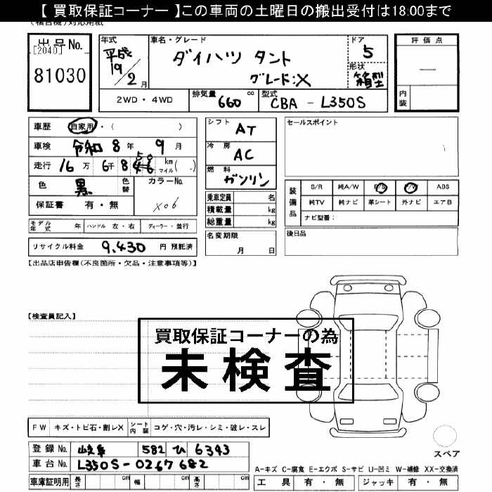 DAIHATSU TANTO