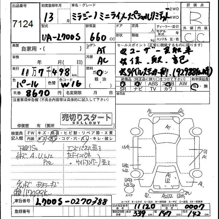 DAIHATSU MIRA GINO
