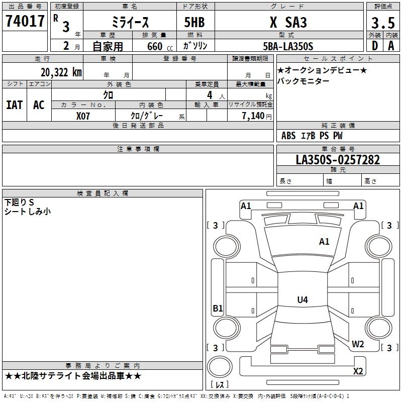 DAIHATSU MIRA E:S