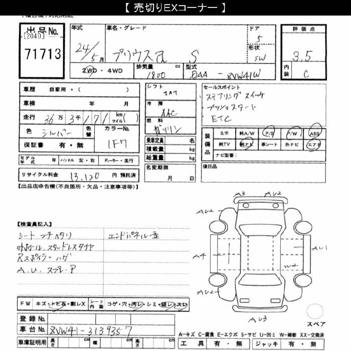 TOYOTA PRIUS ALPHA