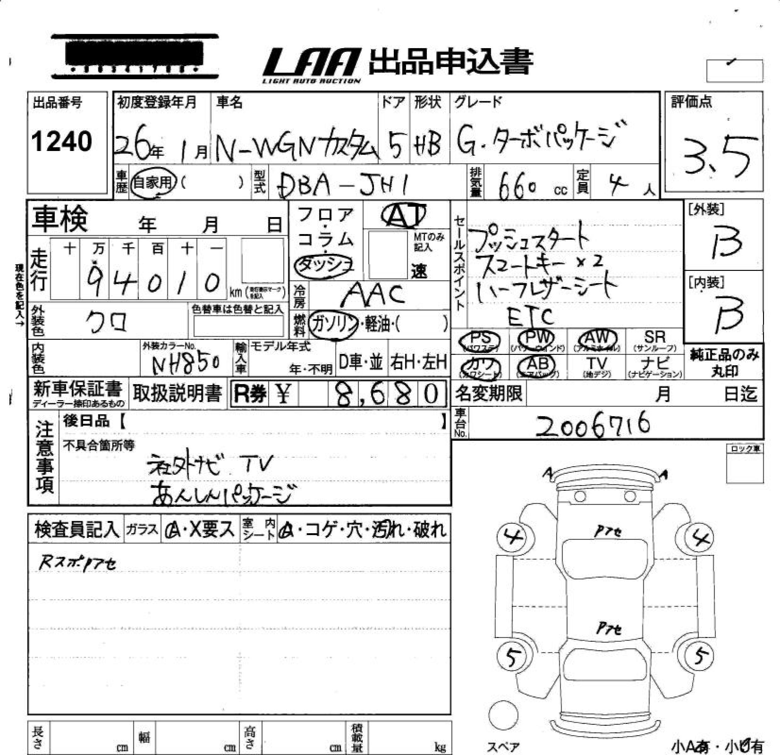 HONDA N-WGN