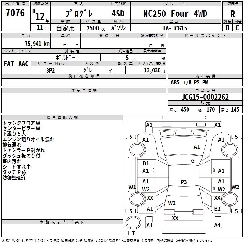 TOYOTA PROGRES