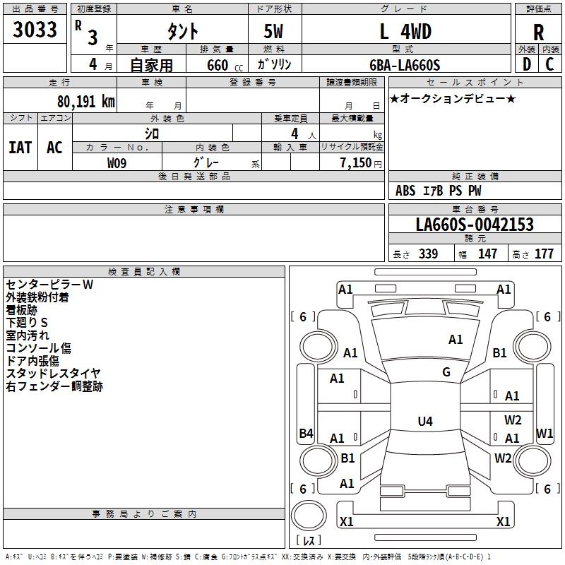 DAIHATSU TANTO