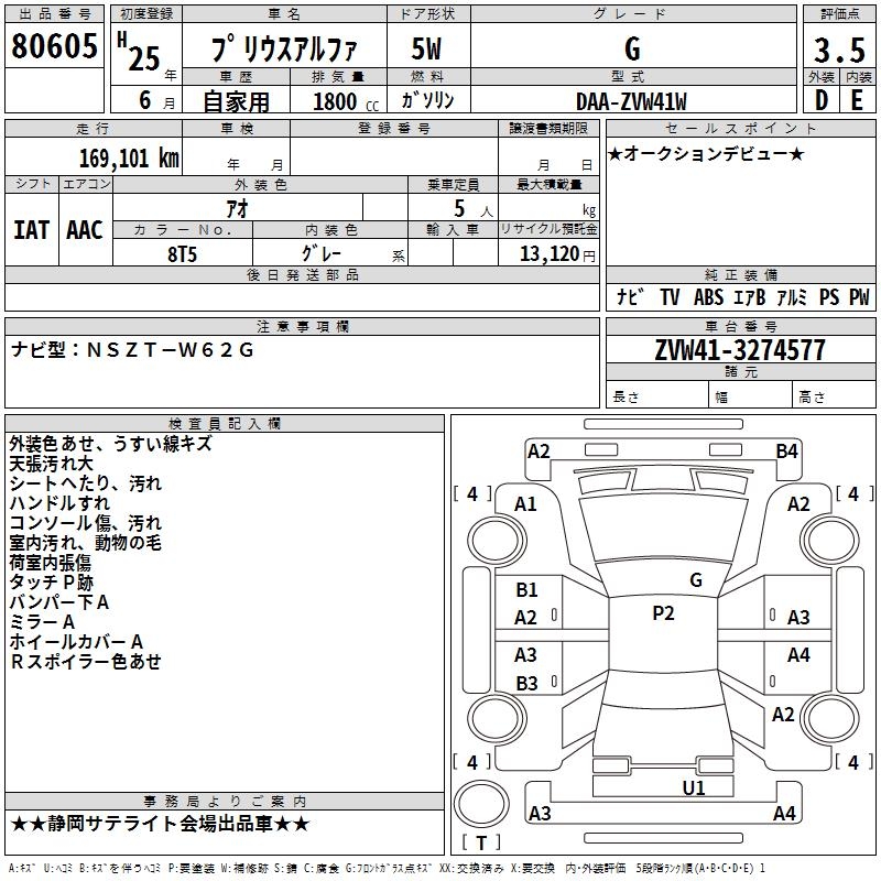 TOYOTA PRIUS ALPHA