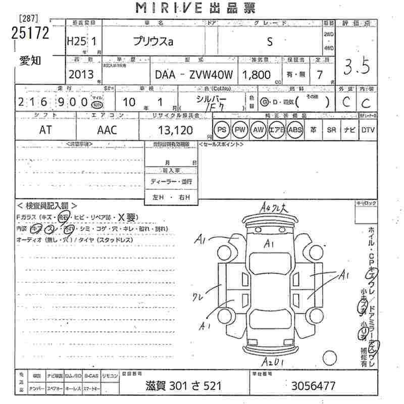 TOYOTA PRIUS ALPHA