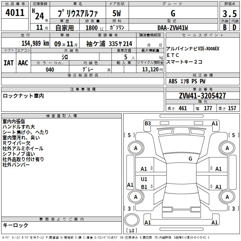 TOYOTA PRIUS ALPHA