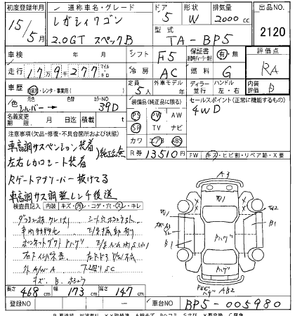 SUBARU LEGACY