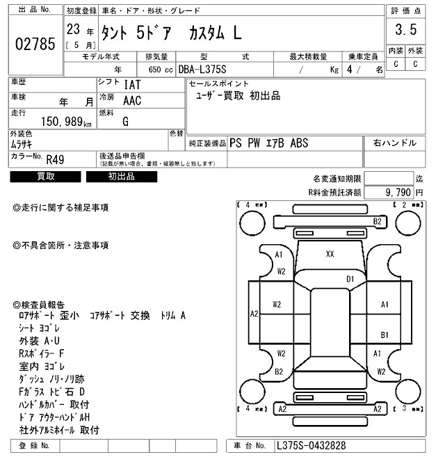 DAIHATSU TANTO
