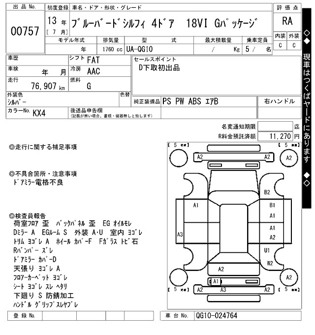 NISSAN BLUEBIRD SYLPHY
