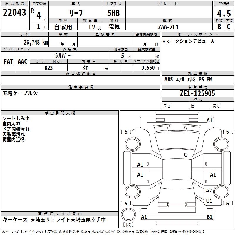 NISSAN LEAF